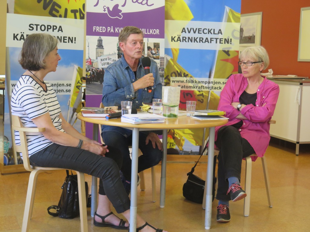 Åsa Moberg, Gösta Elmquist och Pirkko Lindberg Foto: Linus Bergström